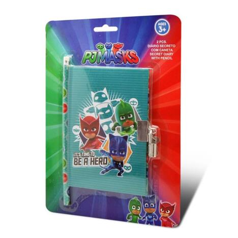 PJ Masks Lockable Diary & Pencil Set £2.49